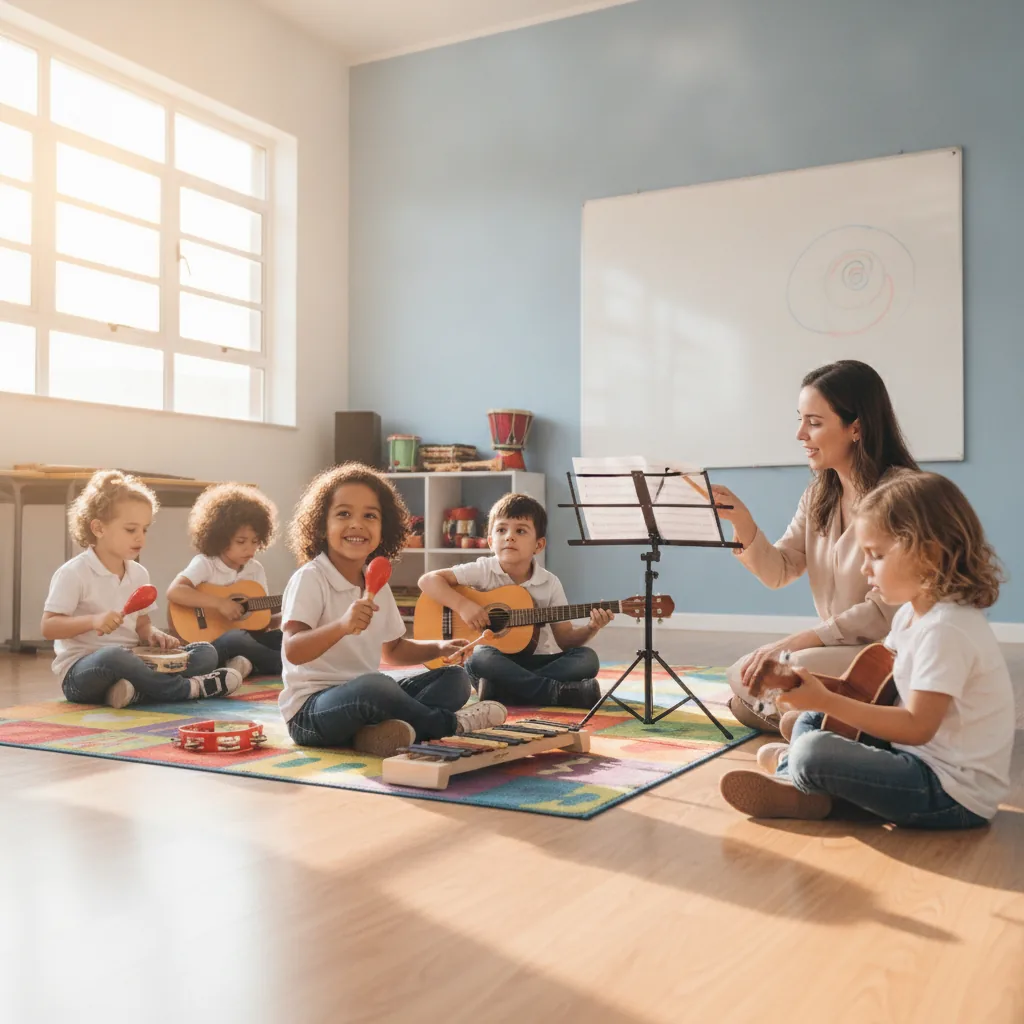 Benefícios da Musicalização Infantil para o Desenvolvimento Cognitivo em Goiânia