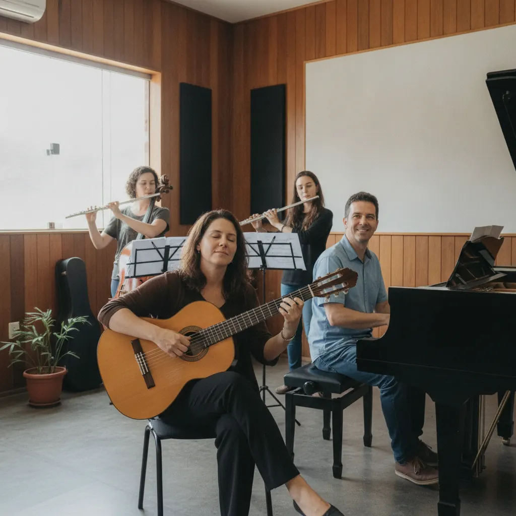 Como a Música Reduz o Estresse em Adultos em Goiânia