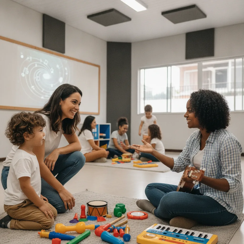 Como Preparar a Criança para a Primeira Aula de Música em Goiânia